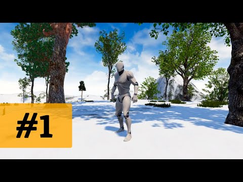 Видео: Создание игр / Уроки по Unreal Engine 4 / #1 - создание террейна, материалы