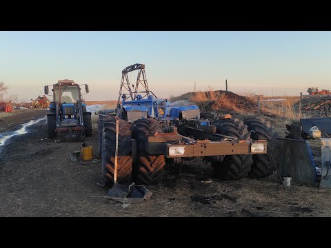Видео: Т-150к ремонт.Разбираем трактор,замена КПП.