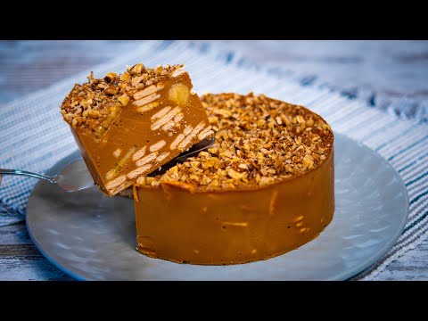 Видео: Без духовки! Без муки! ТОРТ за 5 МИНУТ, когда хочется сладенького!