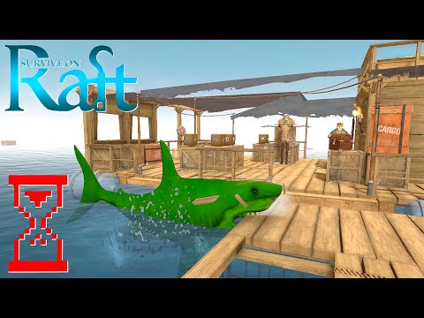 Видео: Первое отравление Акулы // Survival on Raft Выживание на плоту