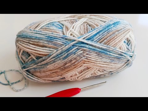 Видео: Боже мой, как красиво. Схема вязания крючком: дизайн всего в 2 ряда. Незабываемый стежок вязания