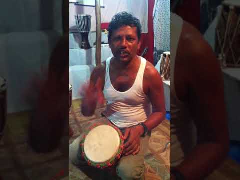 Видео: 9 ритмов игры на африканском барабане джембе в индии. Простые ритмы джембе для начинающих.