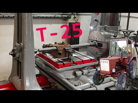 Видео: ГІДРОБАК Т25. Перша робота на Giddings & Lewis.