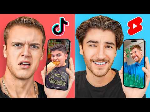 Видео: Tik Tok против YouTube Shorts Bingo