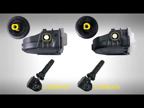 Видео: Установка датчиков давления в шинах TPMS с резиновым вентилем на автомобилях Opel