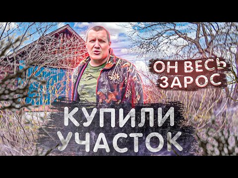 Видео: Купили участок и не пилят деревья, в саду не убираются