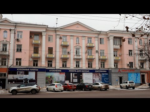 Видео: Воронеж, ул  Героев Стратосферы и ул  Циолковского