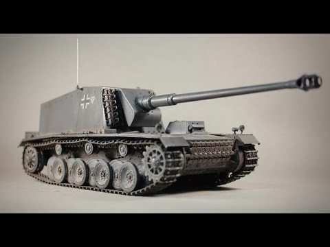 Видео: Немецкая 12,8-cm САУ Selbstfahrlafette L/61