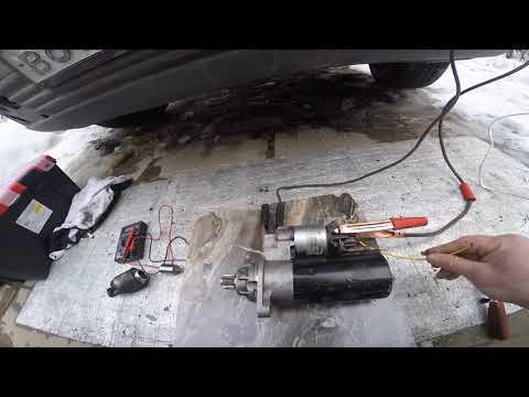 Видео: замена СТАРТЕРА volkswagen transporter t5 2.5 TDI