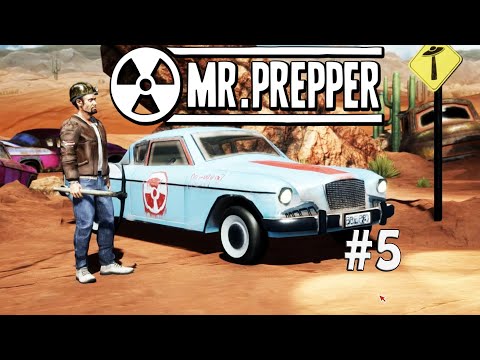Видео: Ремонт тачки, ракетная шахта и поиски собаки Чупакабры ☀ Mr. Prepper Прохождение игры #5