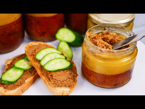 Видео: Открыл - и ешь! Это самый вкусный и нежнейший ПАШТЕТ из ПЕЧЕНИ! Заготовки Вкусно Просто и Доступно!