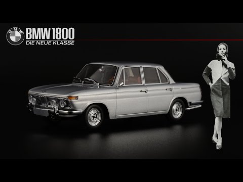 Видео: BMW 1800 TI/SA Turismo Internazionale Sport-Ausführung • Minichamps • Масштабные модели 1:43