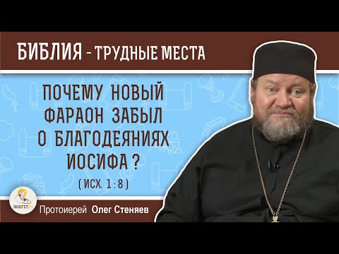 Видео: Почему новый фараон забыл о благодеяниях Иосифа ? (Исх.1:8)  Протоиерей Олег Стеняев