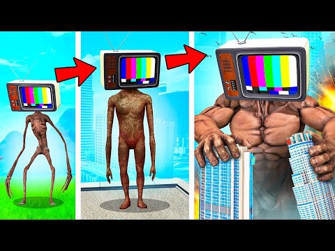 Видео: ТЕЛЕВИЗОРОГОЛОВЫЙ СТАЛ КАЧКОМ САМЫЙ СИЛЬНЫМ СЦП СИРЕНОГОЛОВЫЙ В ГАРРИС МОД SCP TV HEAD В Garry`s Mod