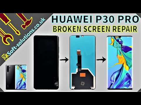 Видео: Замена ЖК-экрана Huawei P30 Pro