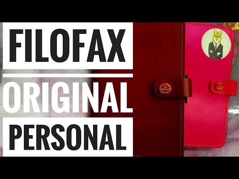 Видео: Обзор моей коллекции ! Filofax original personal size
