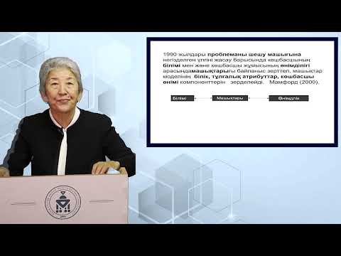 Видео: Көшбасшылық дағдылар  Машыққа негізделген ұстаным лекция