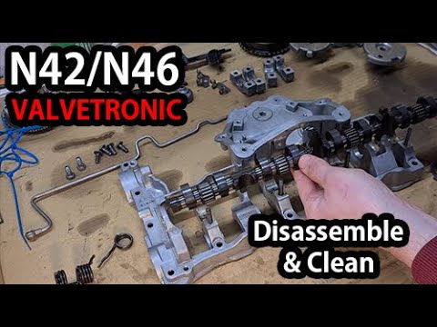 Видео: Разборка и очистка без специальных инструментов - N42/N46 VALVETRONIC