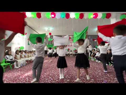 Видео: Танец флага🇹🇯 Иди Истиклолият для кудакистони Дилоро