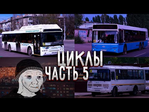 Видео: Циклы часть 5 (маршруты Т17, 41 и 36)