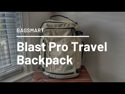 Видео: Обзор туристического рюкзака Bagsmart Blast Pro — бюджетный дорожный набор с одной сумкой!