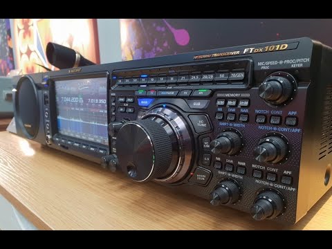 Видео: Очередное пополнение. Yaesu FTDX-101D. Распаковка. Первое включение.