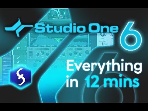 Видео: Studio One 6 — Учебник для начинающих за 12 МИНУТ! [ ПОЛНЫЙ ]