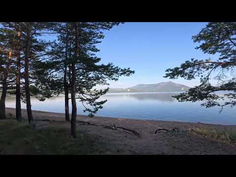 Видео: Боровое. Казахстан 2024. Бурабай. Пляж. Прогулка вдоль озера.