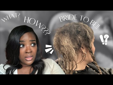 Видео: НЕВЕСТА СПУТАЛА ВОЛОСЫ ЗА НЕДЕЛЮ ДО СВАДЬБЫ (ЕЕ МОГУТ ОТМЕНИТЬ): Видеоблог №1