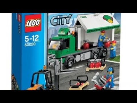 Видео: Обзор+Сборка набора Lego City 60020(2 часть)