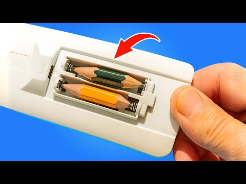 Видео: Никогда больше не покупайте батарейки! Узнав ЭТОТ СЕКРЕТ, вы сэкономите целое состояние!