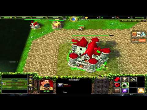 Видео: Стрим 27.03.2016.[2] Warcraft III (Castle Fight, Are you a Lucker?, Werewolf Transylvania)