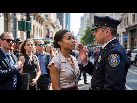 Видео: Полицейский унижает дочь генерал начальника полиции из за того, что она чернокожая