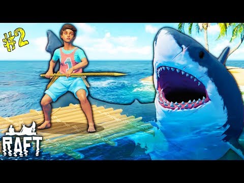 Видео: #2 ВЫЖИВАЕМ В ОКЕАНЕ c Cool Games спасемся от Акул строим Плот веселый летсплей игры RAFT от FGTV