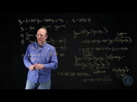 Видео: Прогнозирование процессов авторегрессии