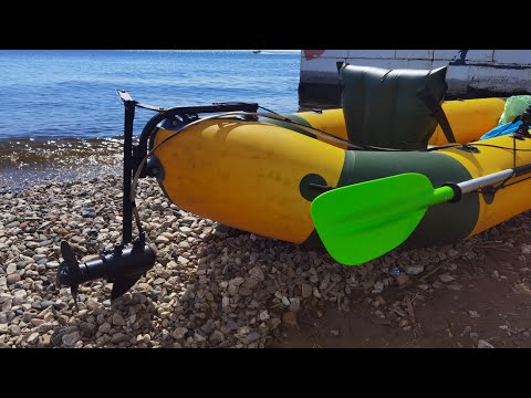 Видео: Подвесной мотор для пакрафта "Барракуда 3,5"