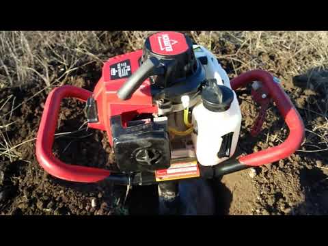 Видео: мотобур Elitech 3,3л.с.опыт работы