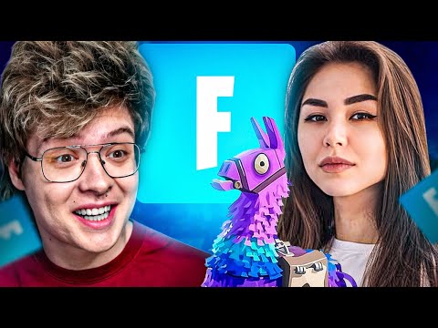 Видео: ШАРФ УЧИТ ДИАНУ РАЙС ИГРАТЬ В FORTNITE | ШАРФ играет в fortnite ft. Diana Rice