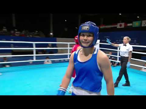 Видео: Азия Ойындары. 66 келі. Аяулым Оспанова (KAZ) - Улболсын Жалгасбаева (UZB). Жартылай финал