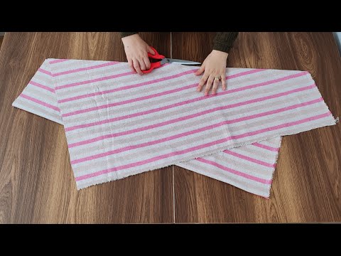 Видео: ✂️ Очень практичная юбка на любой сезон | Даже неопытные швеи легко сшьют её 🌸