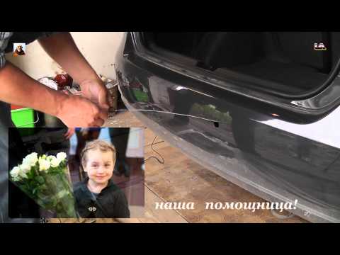 Видео: Ставим парктроник на VW Polo Sedan