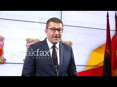 Видео: Мицкоски: СДСМ излези на избори и обели го образот по срамот на Заев