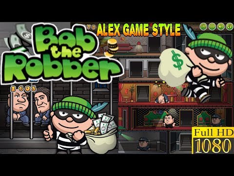 Видео: Разбойник Боб 1 - полное прохождение всех уровней (классическая игра)
