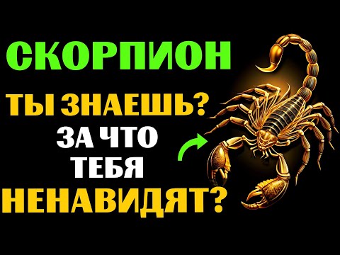 Видео: 🦂🔴22 ПРИЧИНЫ, ПОЧЕМУ СКОРПИОН - САМЫЙ НЕНАВИДИМЫЙ ЗНАК. ЗА ЧТО ВАС МОГУТ НЕНАВИДЕТЬ❓ВЫ СОГЛАСНЫ❓