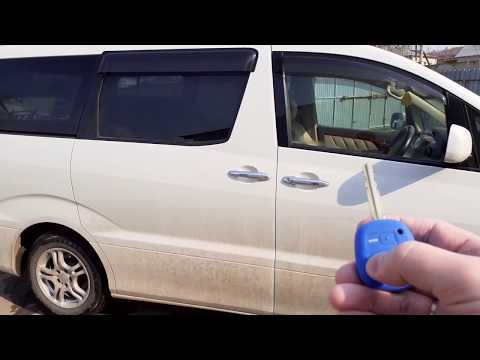 Видео: -Тойота альфард восстановление автоподъема стекол и функция закрытие-открытие всех окон с ключа.
