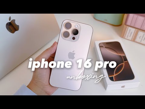 Видео: Разборка iPhone 16 Pro (опухолевой титан) + аксессуары 🤎 установка и сравнение с iPhone14 Pro