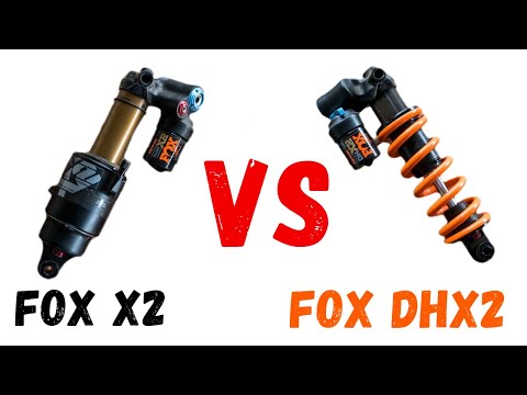 Видео: Fox DHX2 VS X2  -- Какво да изберем? Въздух срещу пружина