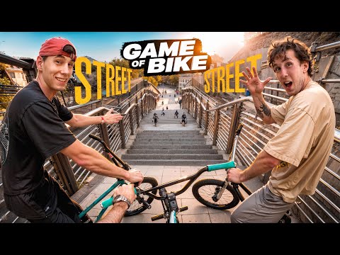 Видео: Game of Bike со СТРИТЕРАМИ в Москве. Андреев vs Матвей vs Петя
