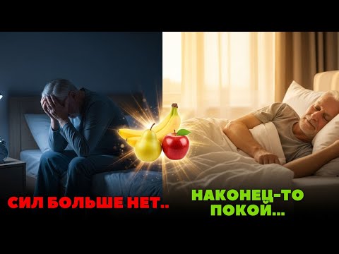 Видео: Ешьте ЭТИ 3 фрукта — и спите всю ночь без мочеиспускания после 60 лет