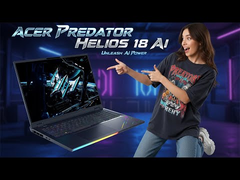 Видео: Acer Predator Helios 18 Ai | 5080 | 128 ГБ ОЗУ | Ultra 9